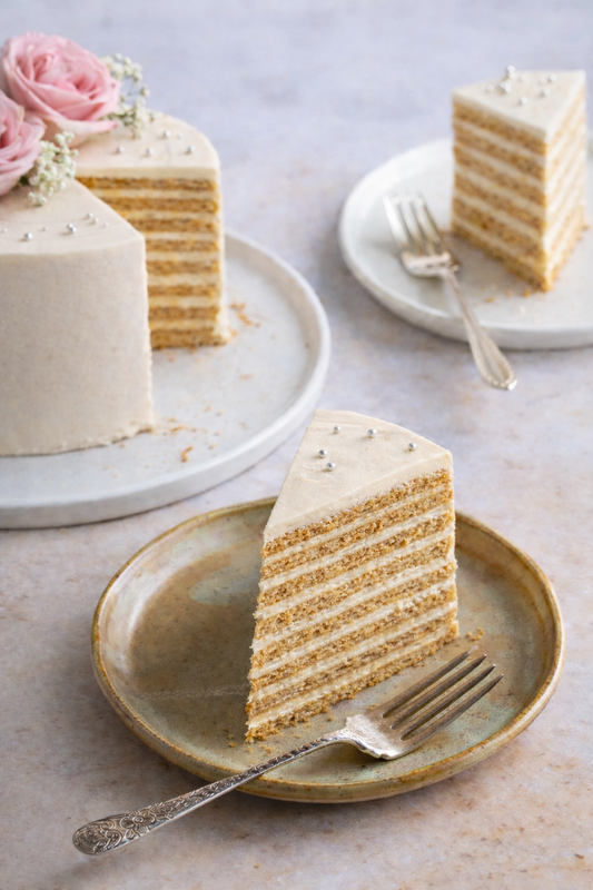 Russian Honey Cake (Medovik)