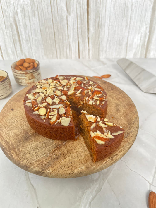 Atta Jaggery Tea Cake